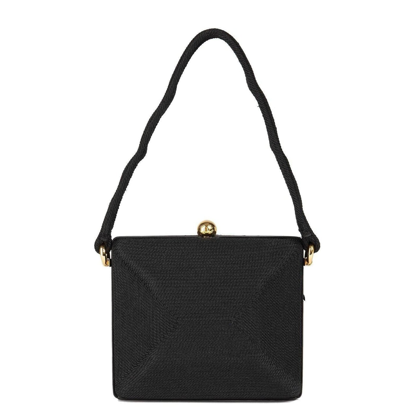 Chanel Vintage Woven Frame Bag