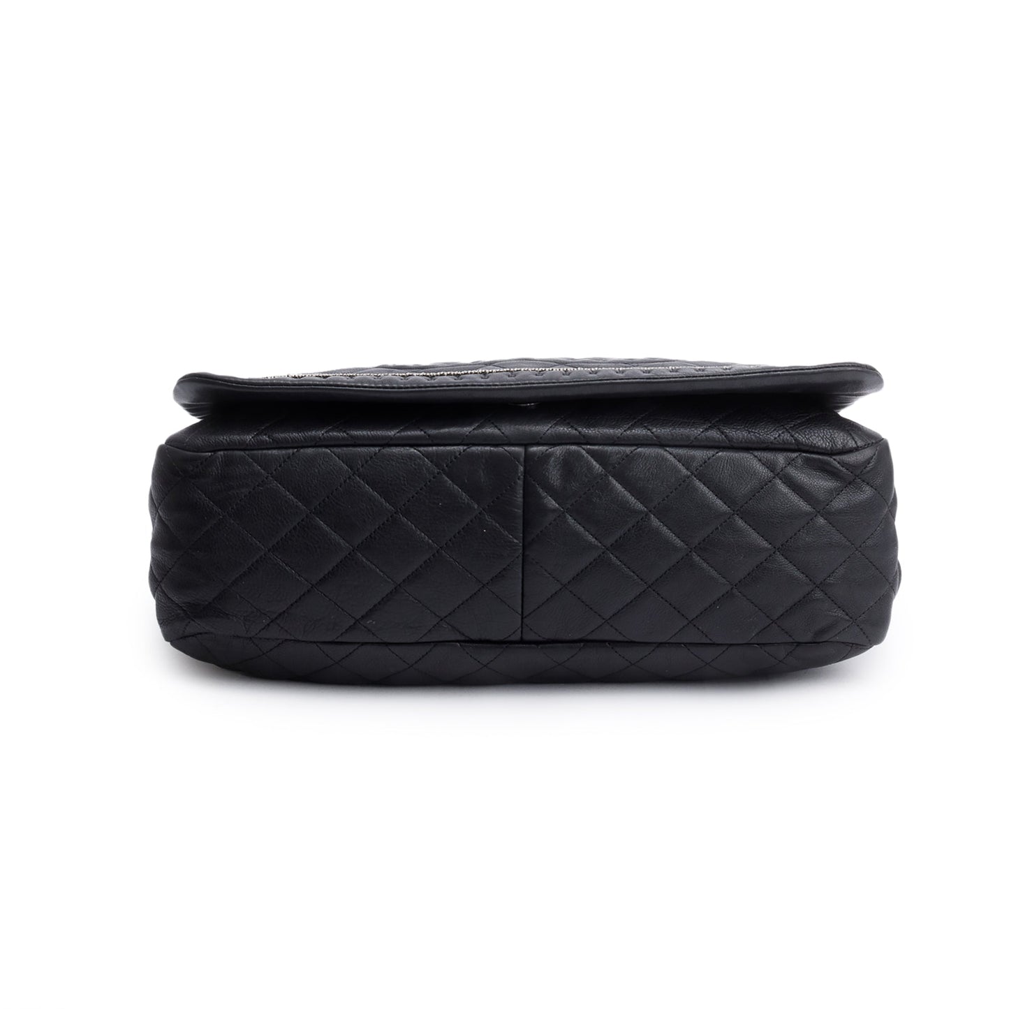 Chanel Black Caviar Leather Istanbul Flap Bag