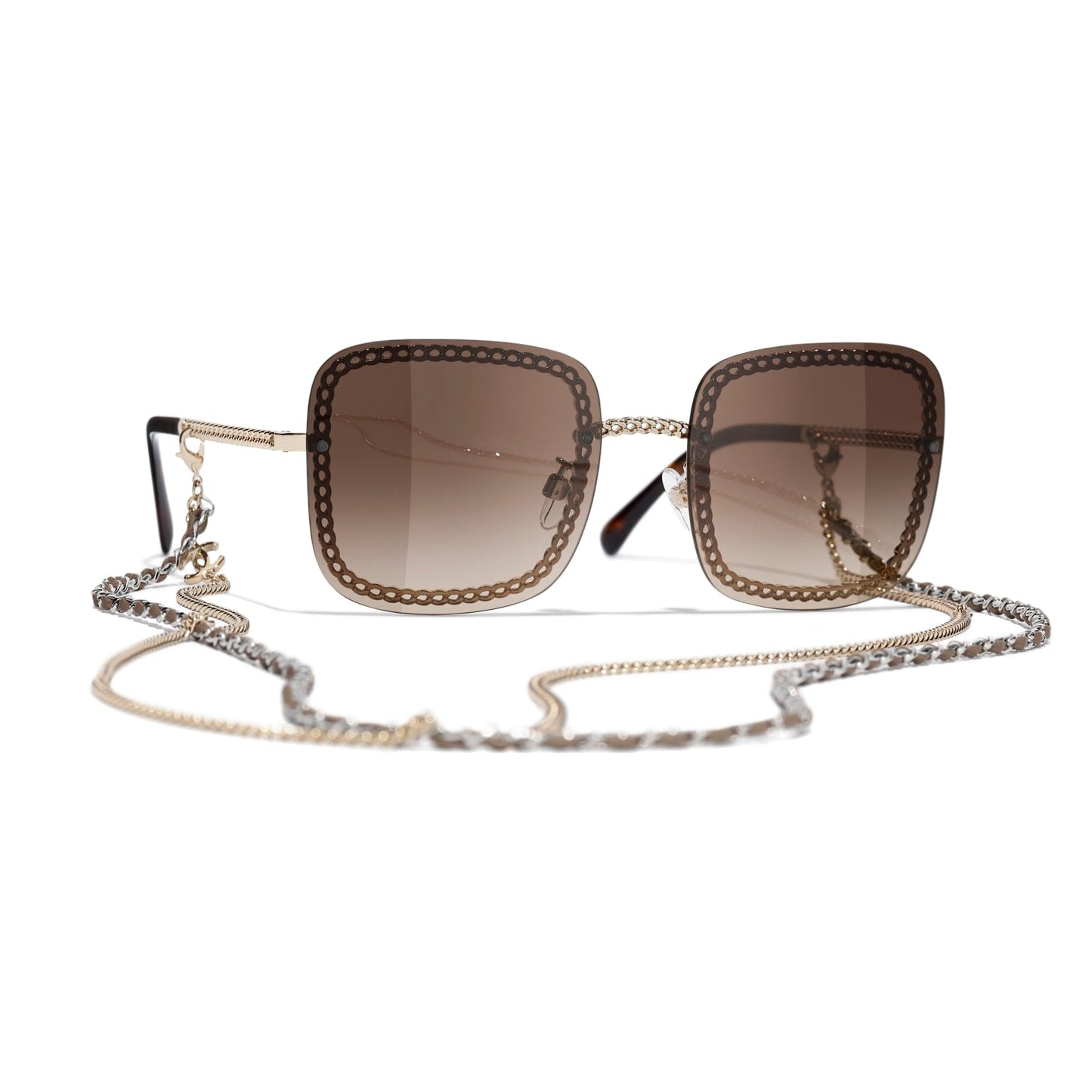Chanel Square Chain Sunglasses
