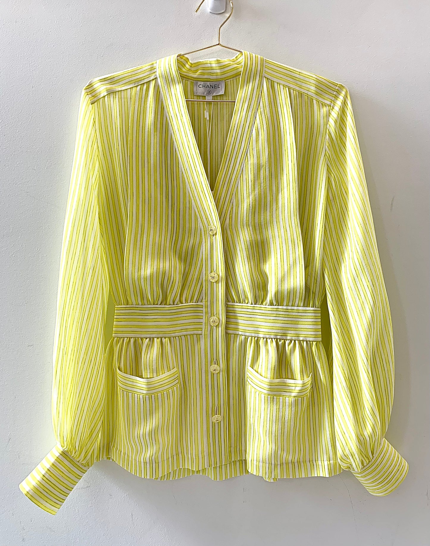 CHANEL STRIPED SHIRT