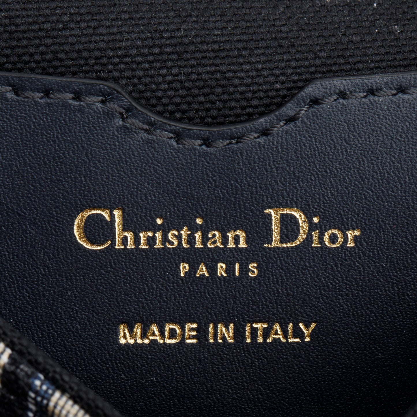 Christian Dior 2020 Blue Oblique Jacquard Medium Bobby Bag