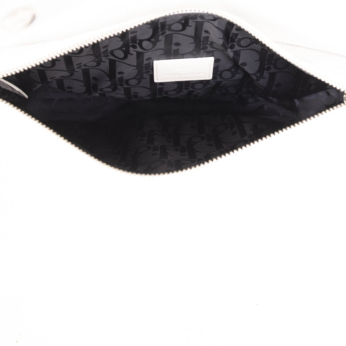 Christian Dior 2020 Newspaper Print Saddle Bag