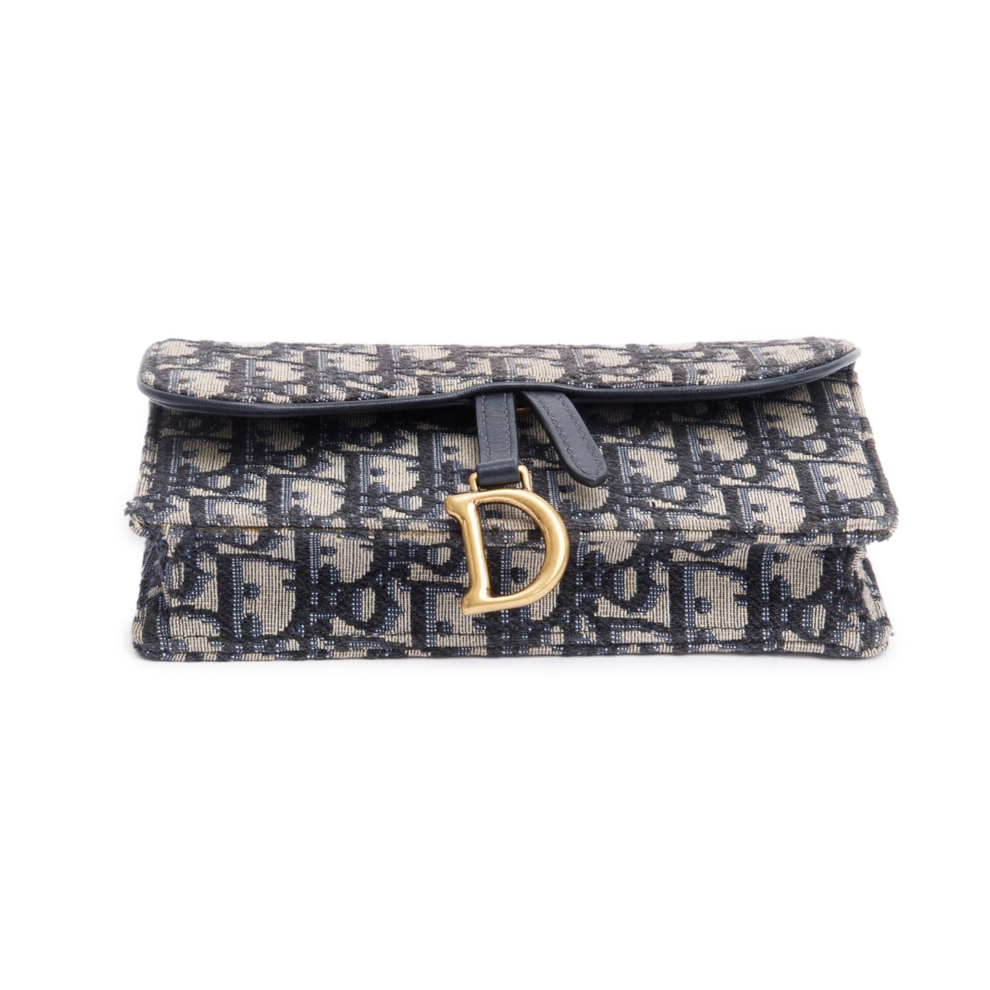 Christian Dior 2020 Oblique Saddle Belt Pouch