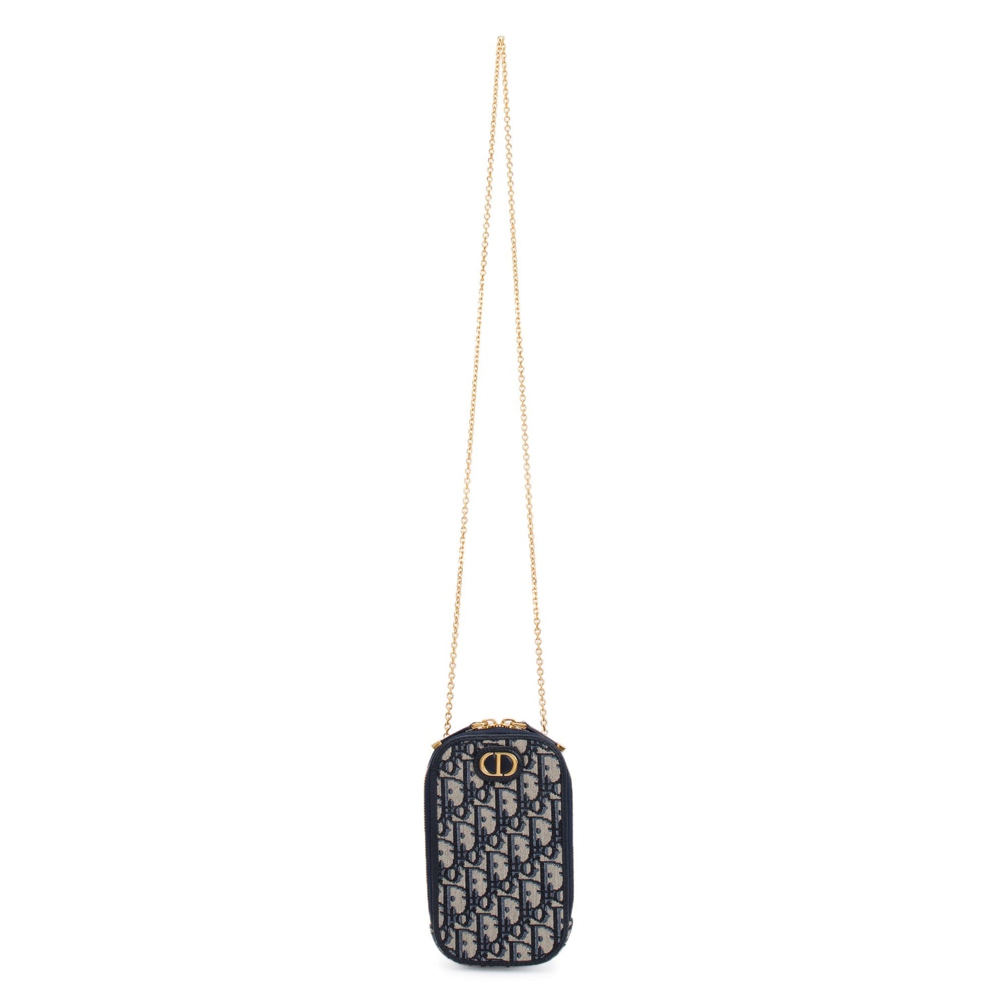 Christian Dior 2021 Oblique 30 Montaigne Phone Holder