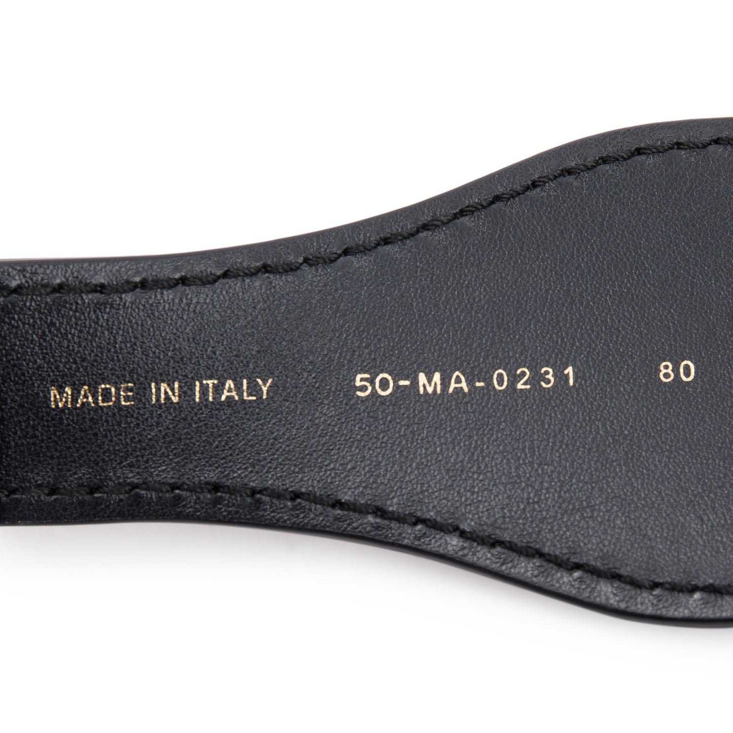 Christian Dior 2021 Wide Oblique Belt