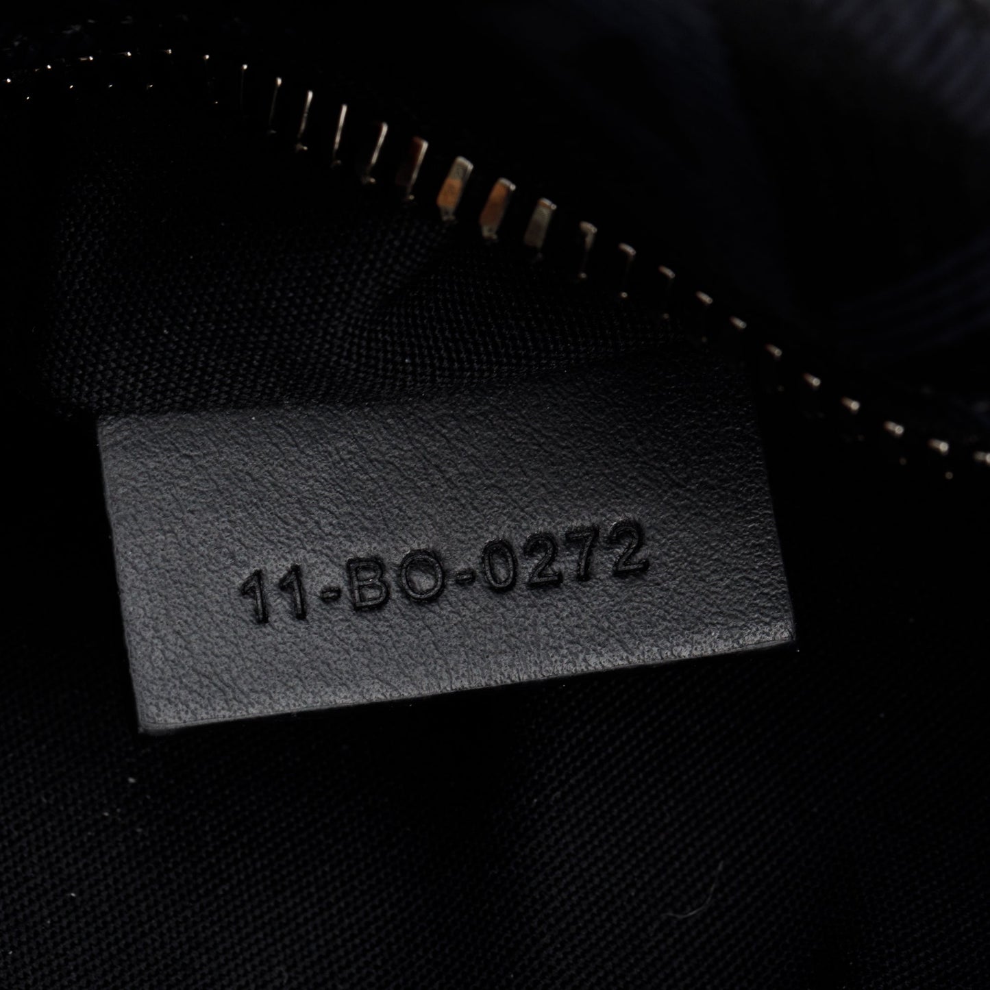 Christian Dior 2022 Black CD Diamond Coated Canvas Lingot 22