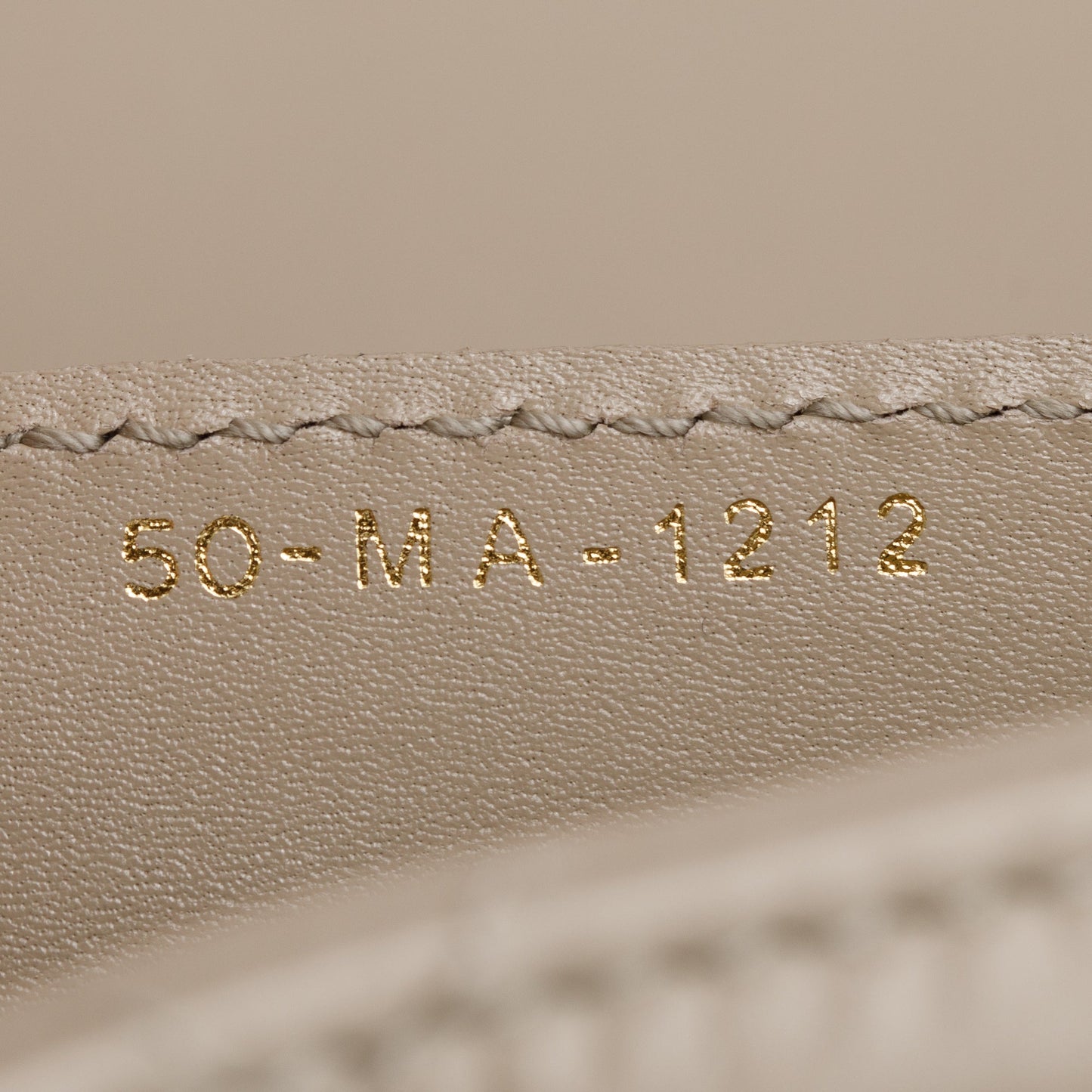 Christian Dior 2022 Taupe Supple Cannage Calfskin Leather Medium Dior Caro Bag