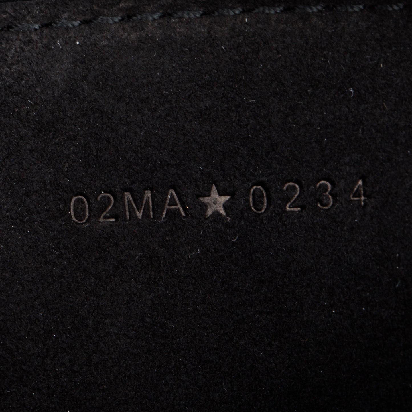 Christian Dior 2024 Black Leather So Black Medium Lady Dior Bag