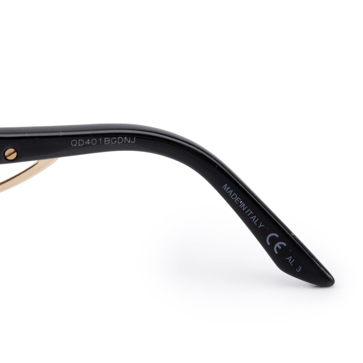 Christian Dior Black Acetate DiorAudacieuse1 Cat-Eye Sunglasses