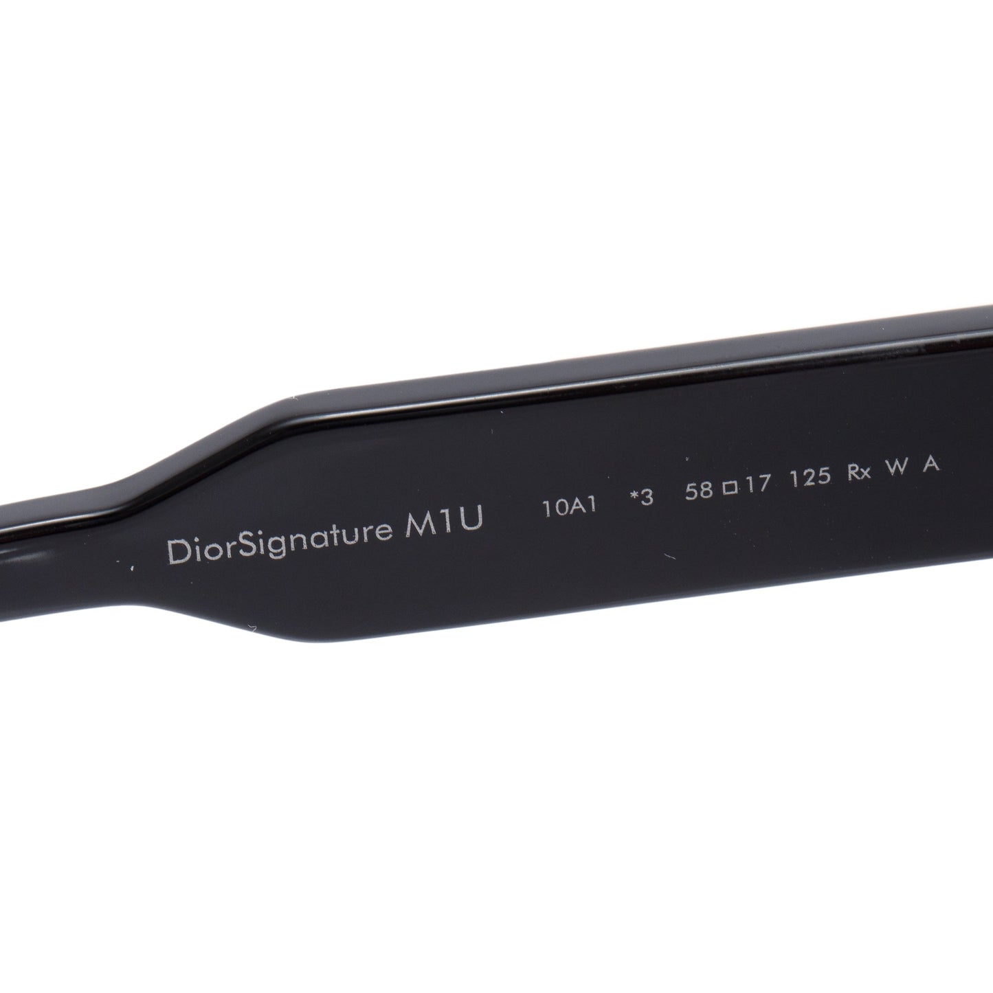Christian Dior Black Acetate DiorSignature M1U Oversized Sunglasses