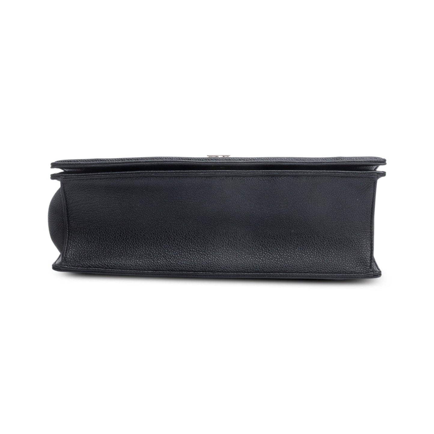 Christian Dior Black Calfskin Leather Medium Diorama Flap Bag