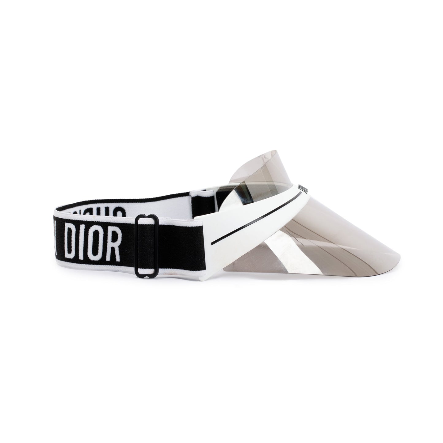 Christian Dior Black DiorClub 1 Visor