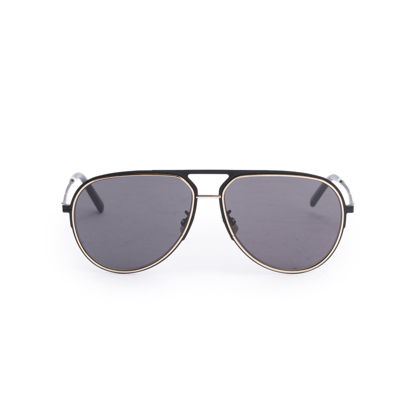 Christian Dior Black Metal DiorEssential A2U Aviator Sunglasses