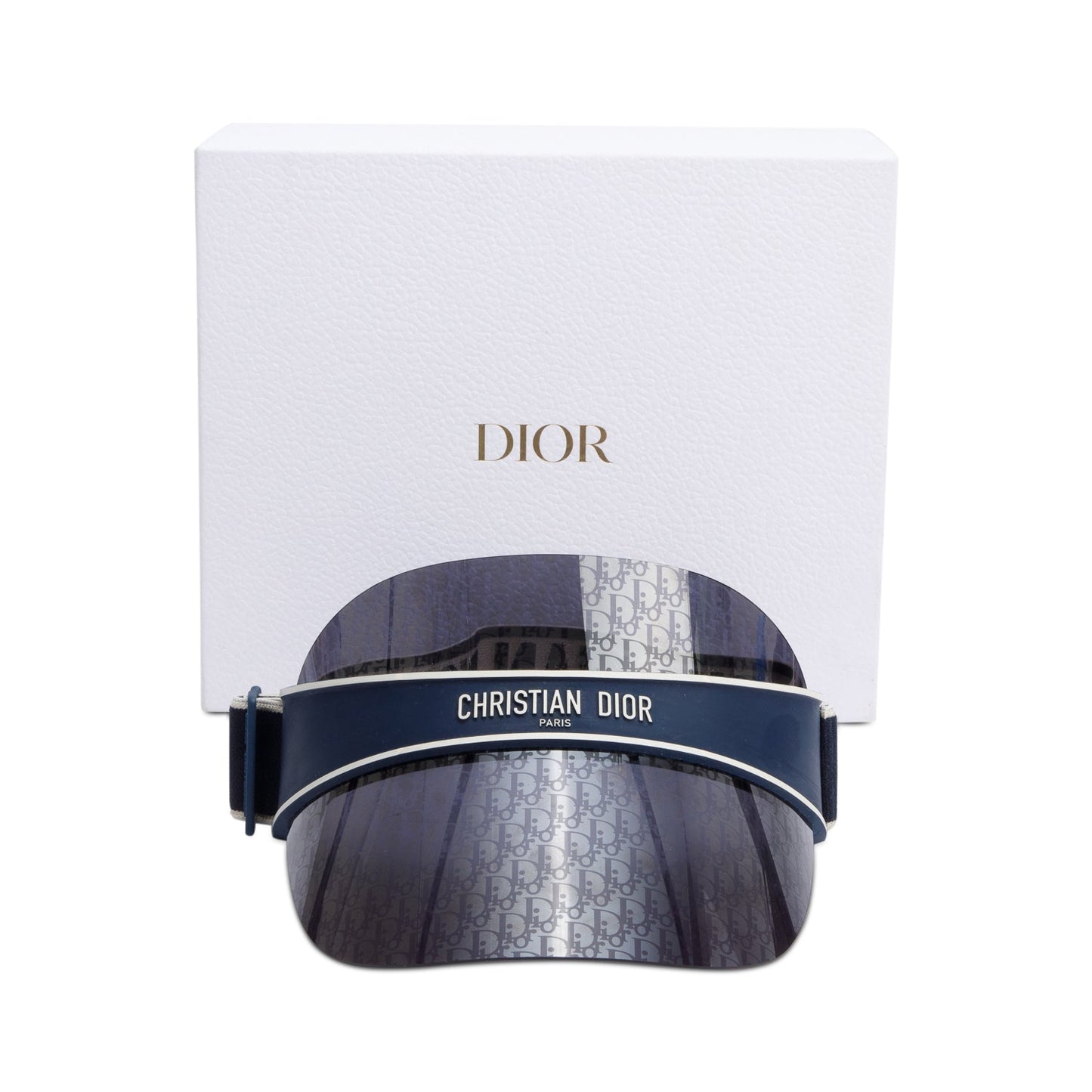 Christian Dior Blue Oblique DiorClub V1U Visor