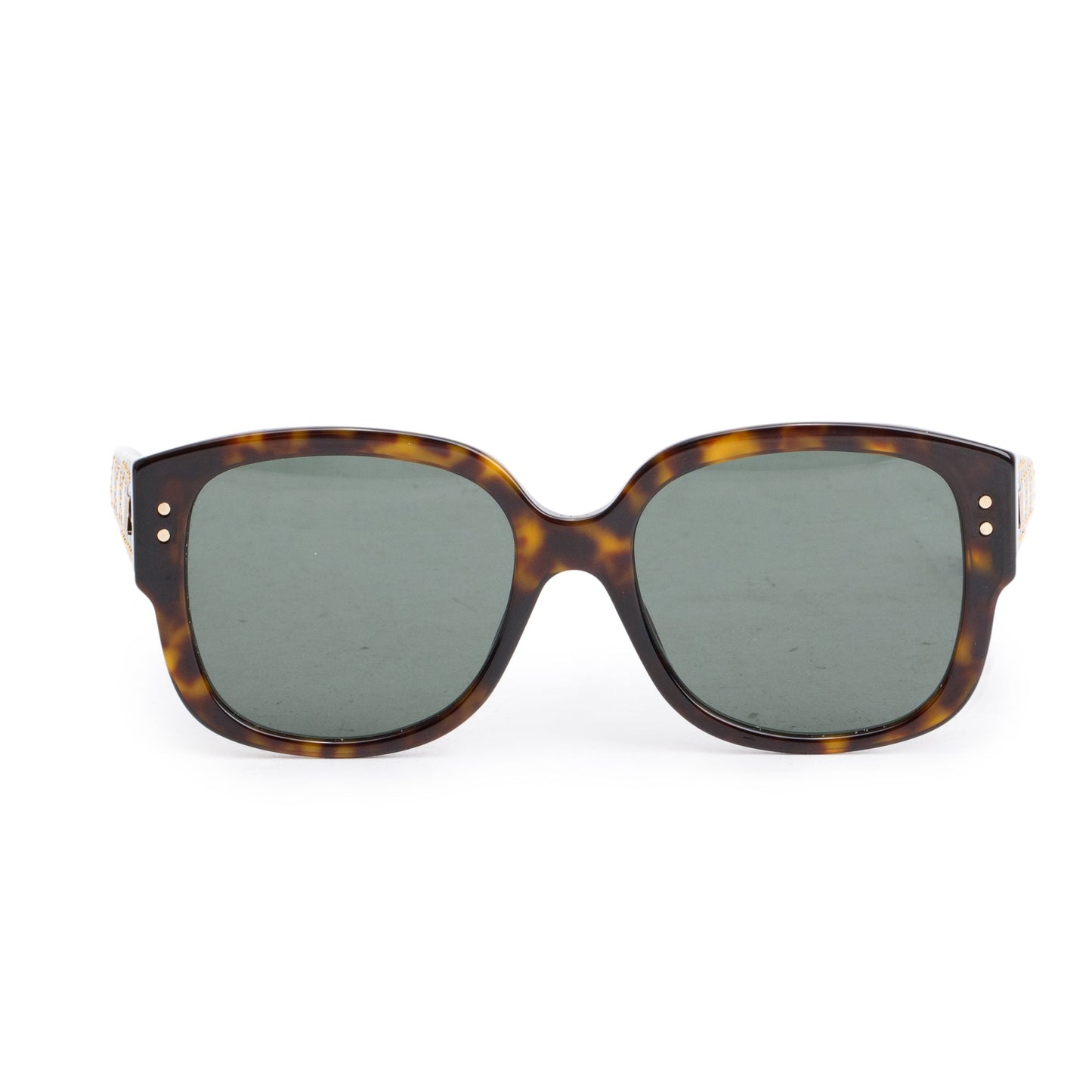 Christian Dior Havana Acetate LadyDiorStuds Sunglasses