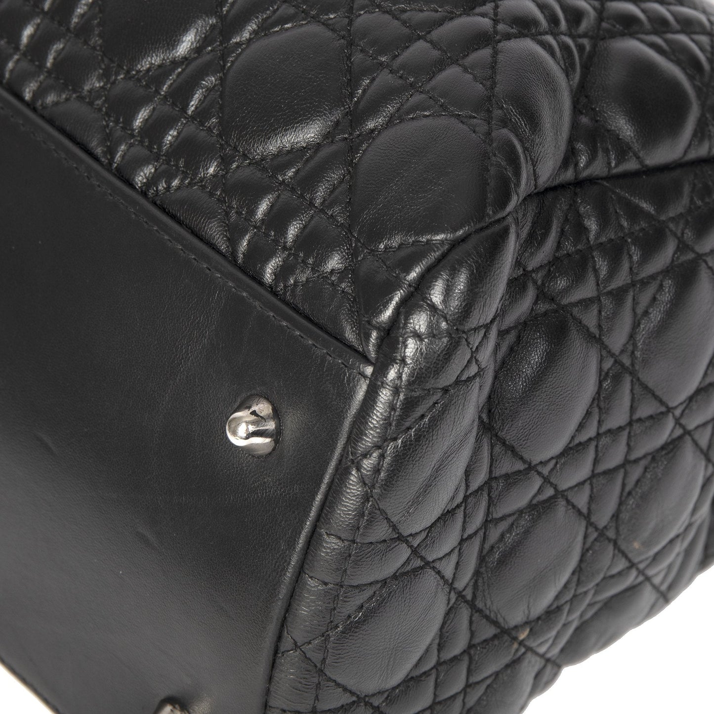 Christian Dior Large Soft Cannage Shopping Tote