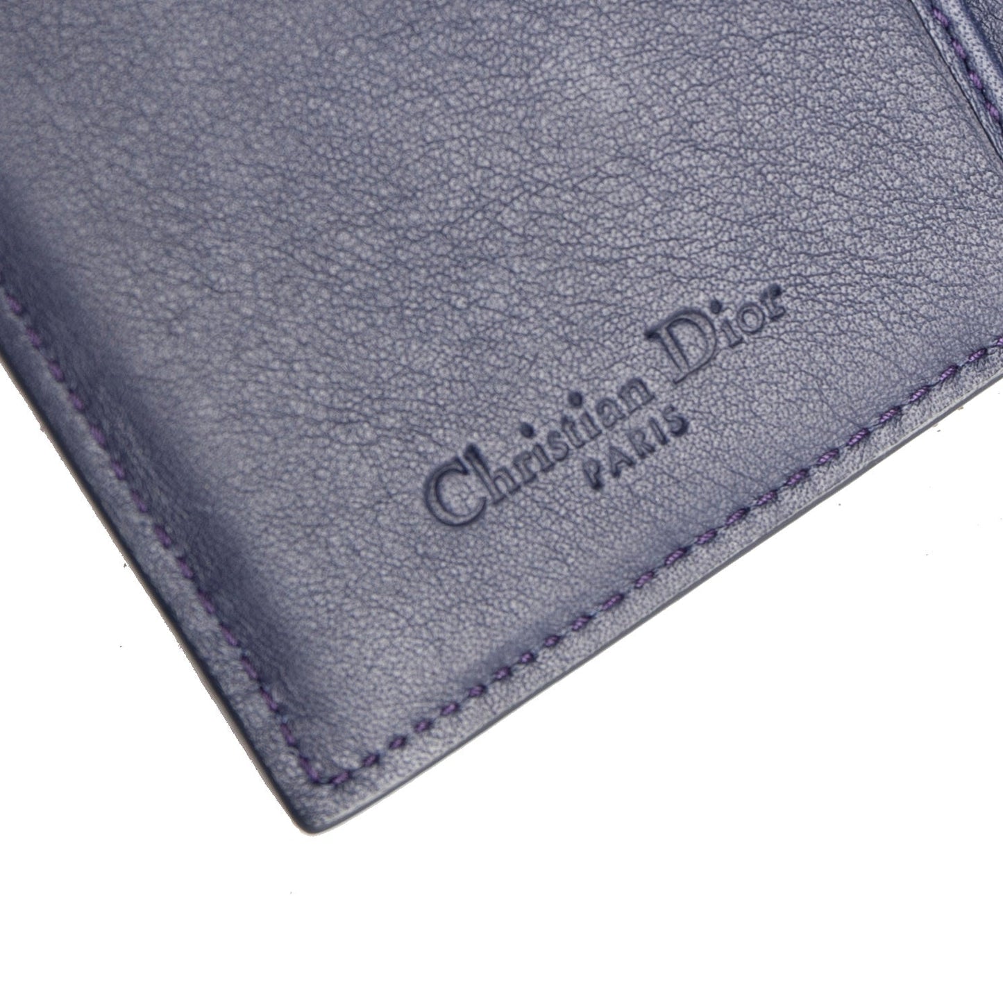 Christian Dior Patent Cannage Mini Lady Dior Wallet