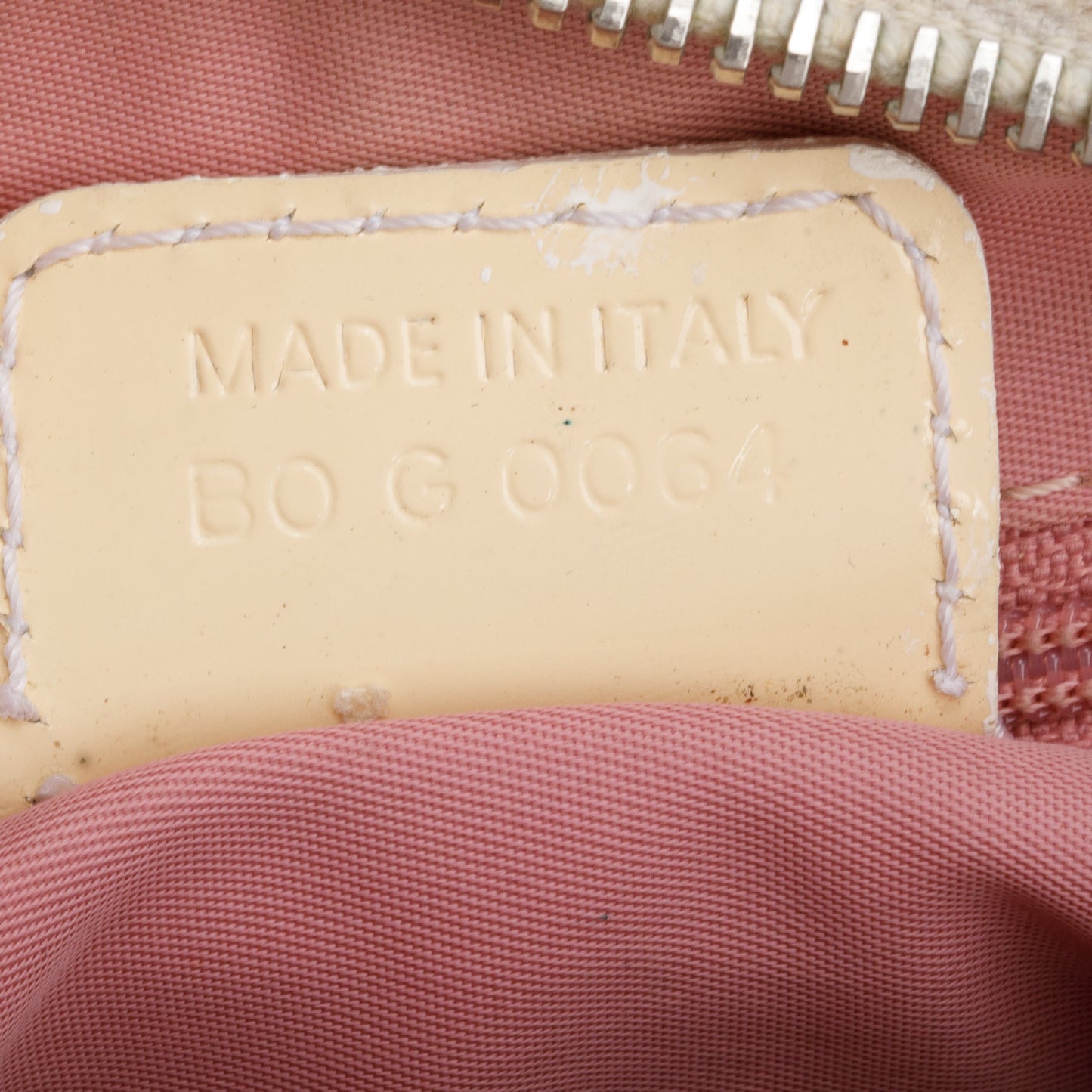 Christian Dior Pink Diorissimo Canvas Girly Trotter Boston Bag