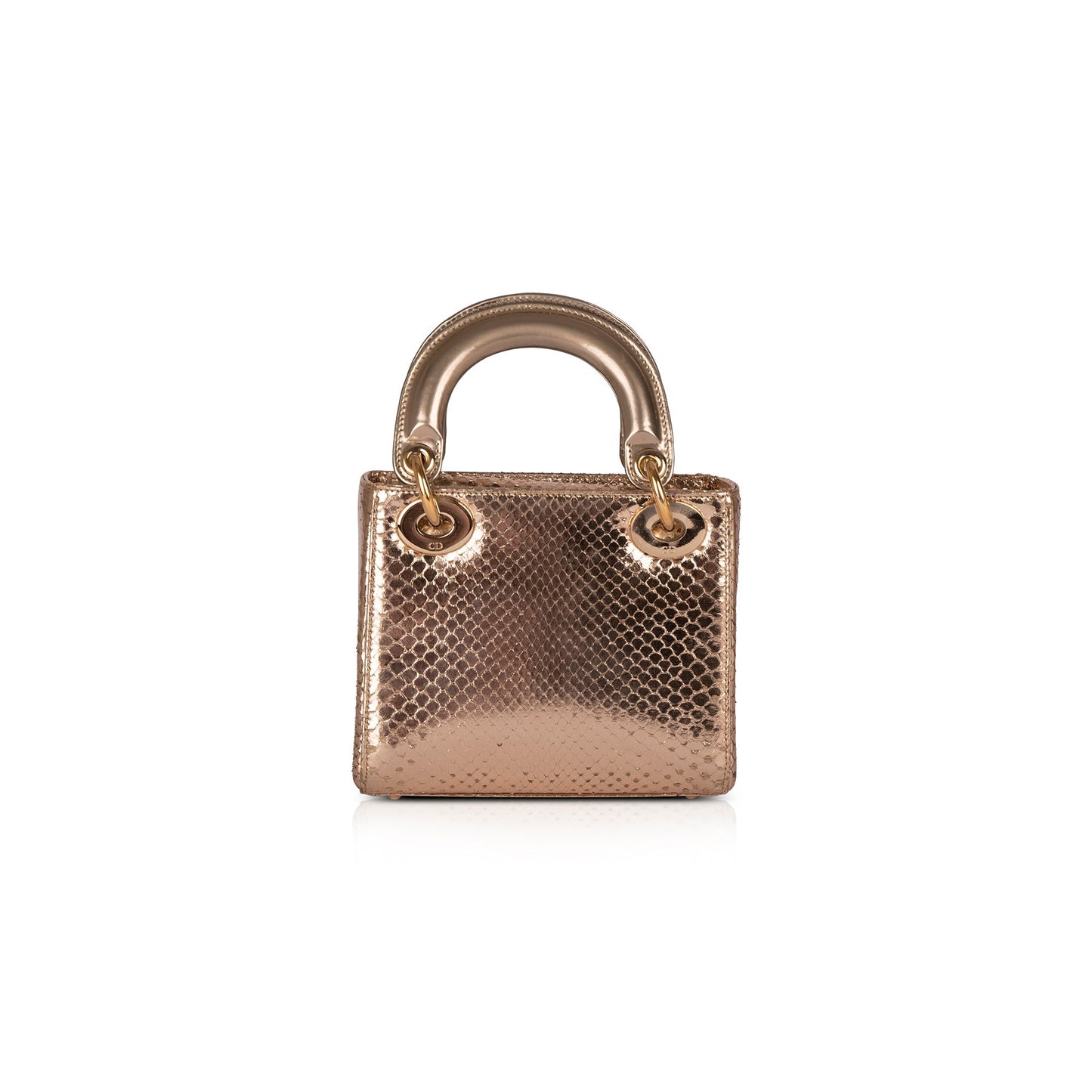 Christian Dior Python Mini Lady Dior Bag