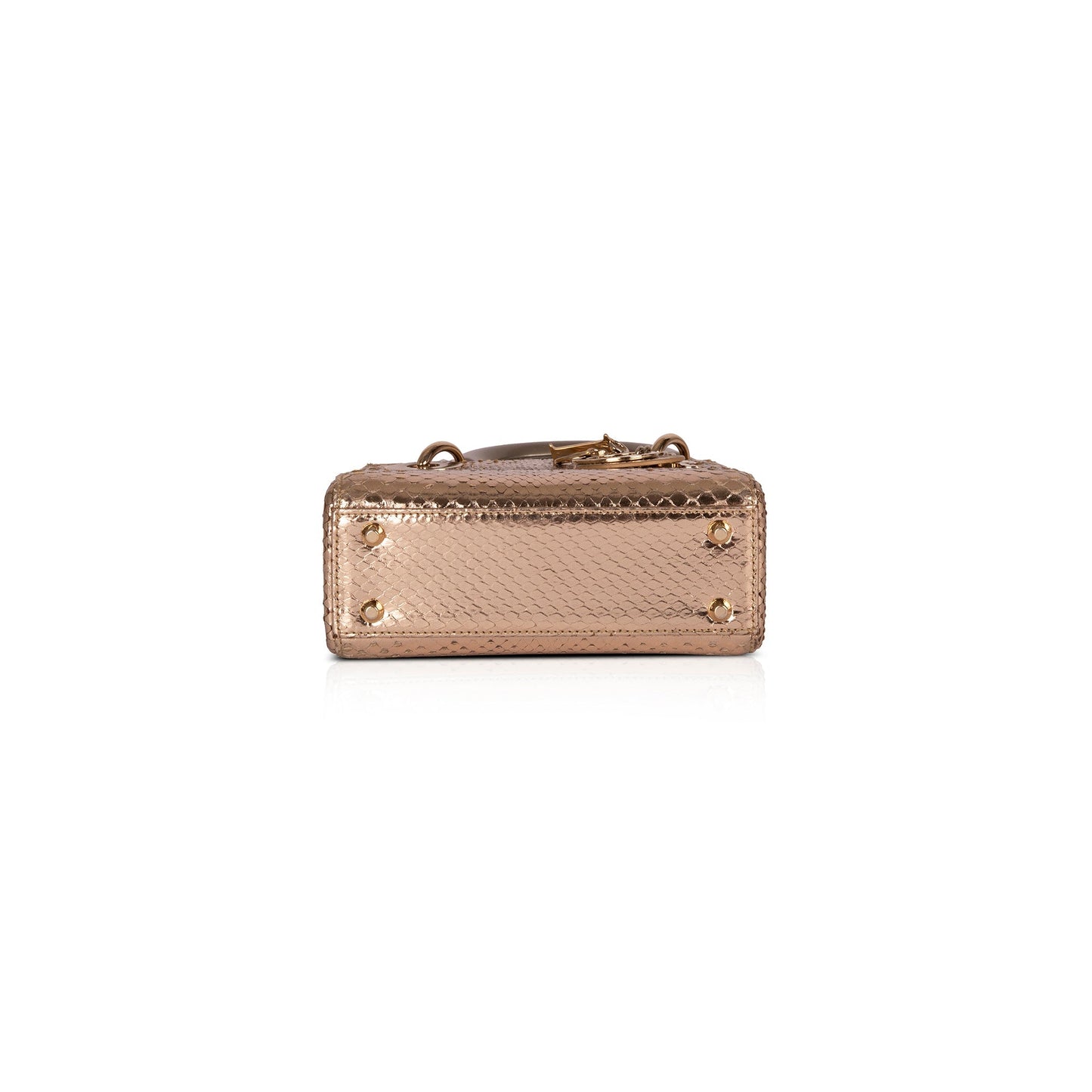 Christian Dior Python Mini Lady Dior Bag