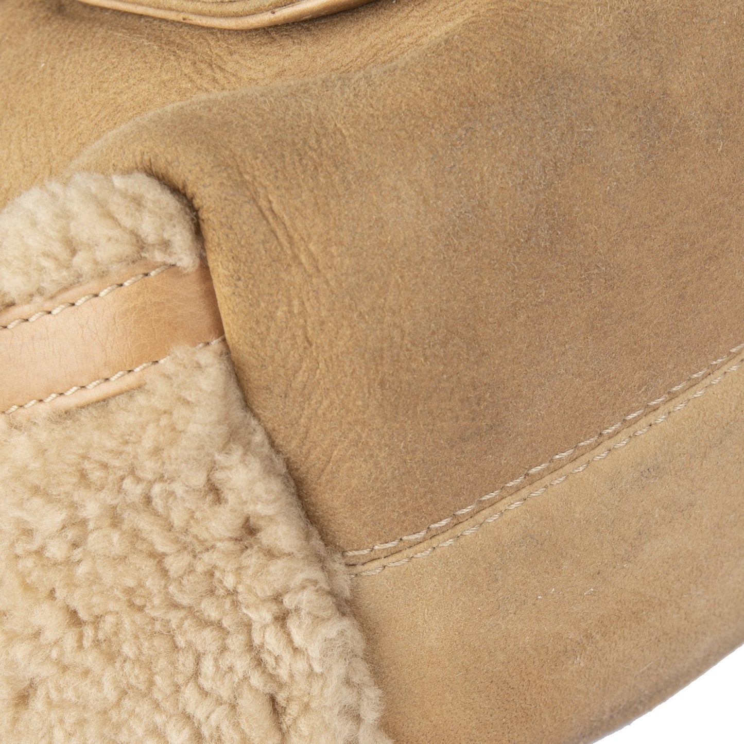 Christian Dior Remove Before Flight Shearling Bag