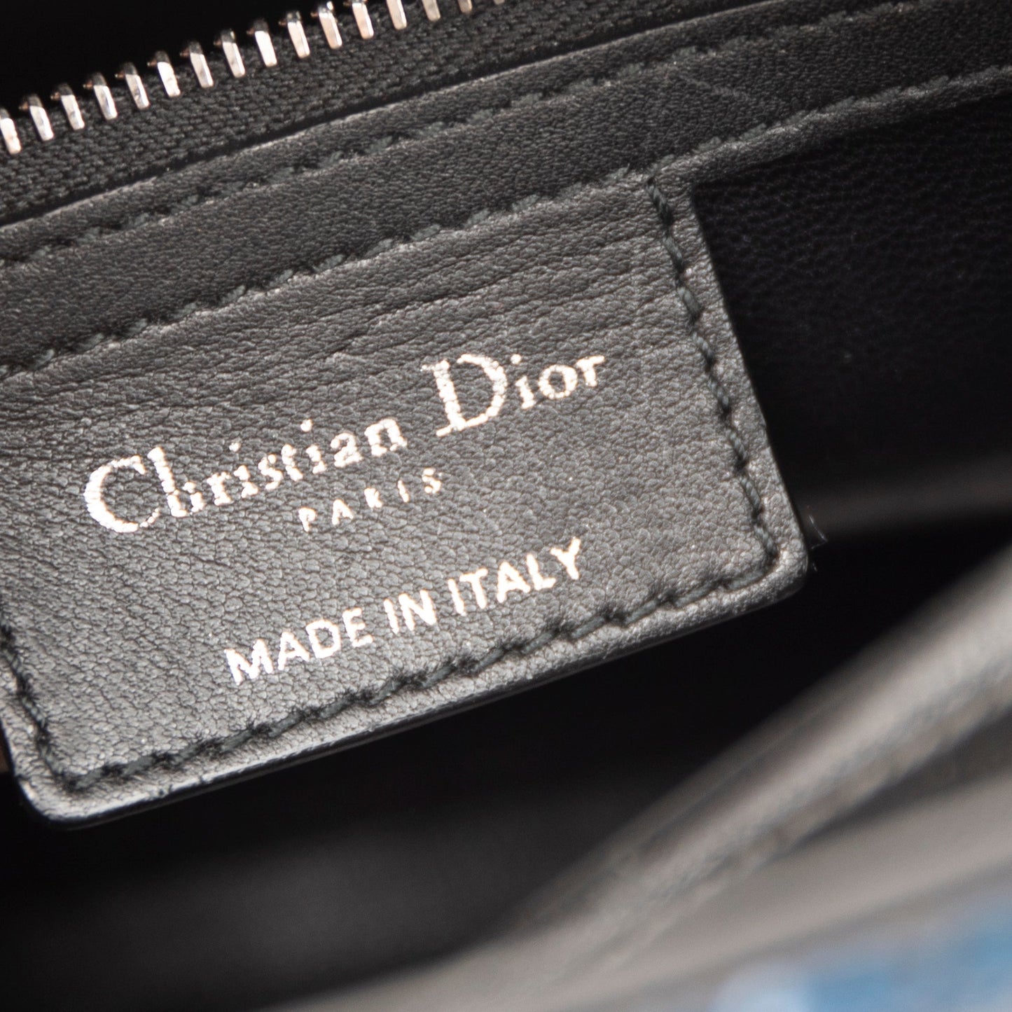Christian Dior Sequin Medium Lady Dior Bag