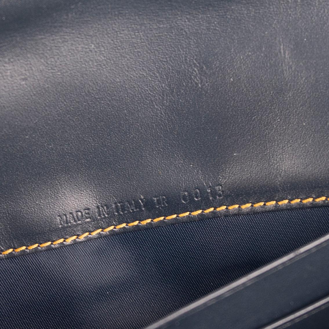 Christian Dior Vintage Diorissimo Saddle Flap Wallet