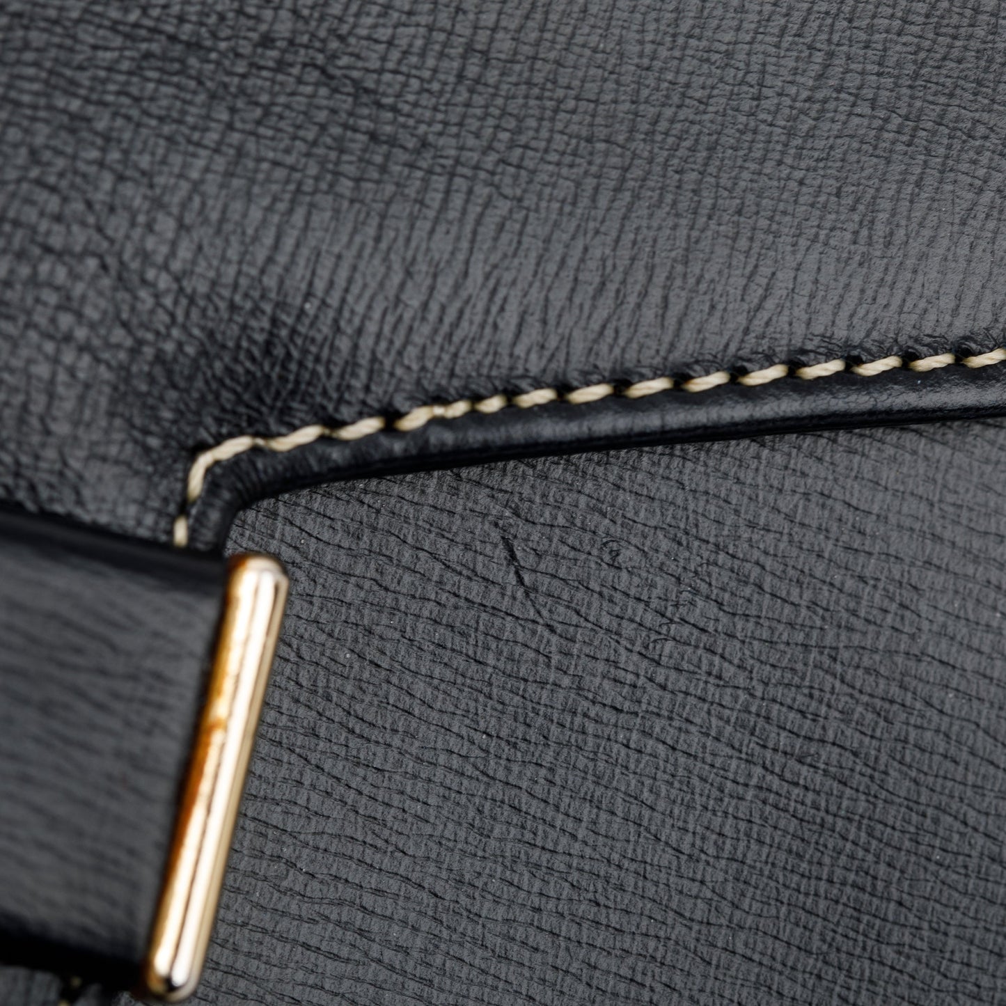 Christian Dior Vintage Navy Calfskin Leather Crossbody Bag
