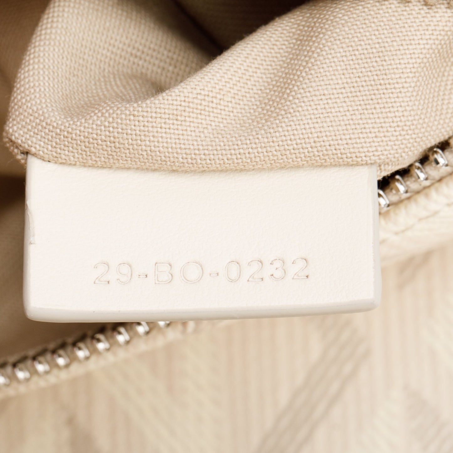 Christian Dior White CD Diamond Coated Canvas Nautic Saddle Crossbody Bag