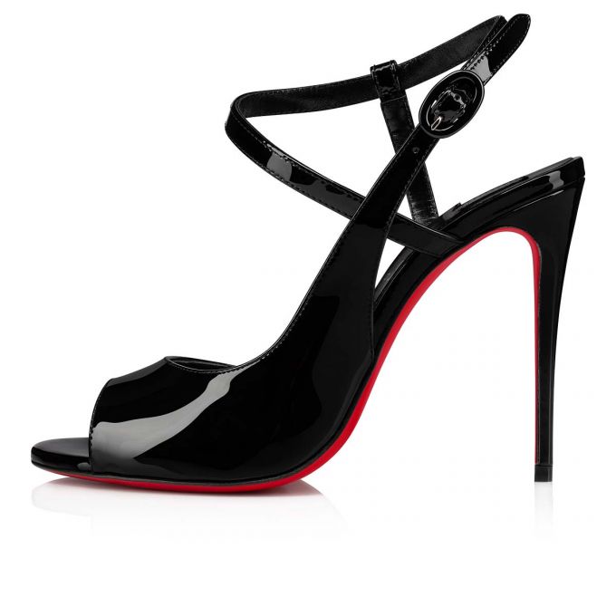 Christian Louboutin Patent So Jenlove in Black