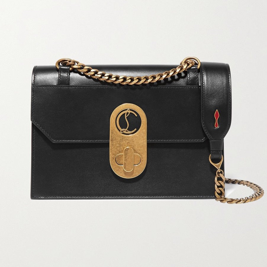 Christian Louboutin Small Elisa Leather Shoulder Bag