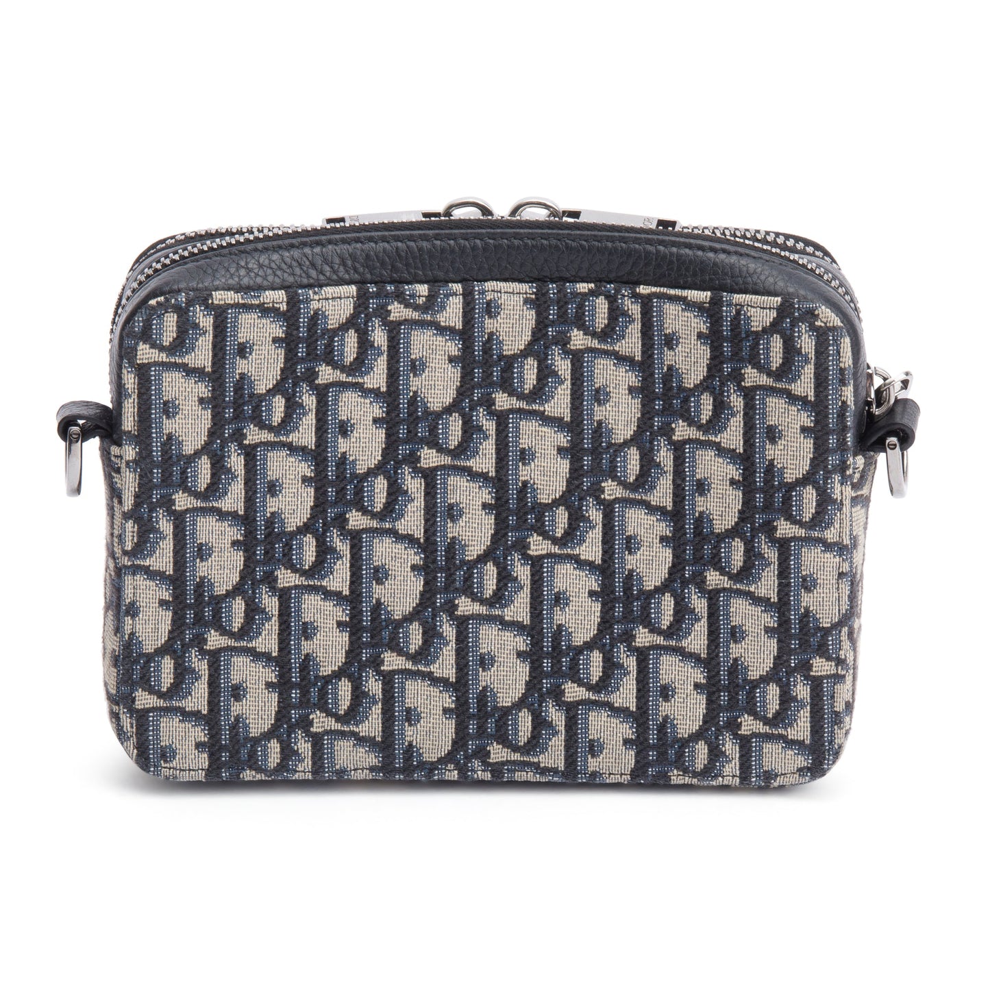 Christion Dior 2023 Oblique Jacquard Zipped Pouch Crossbody