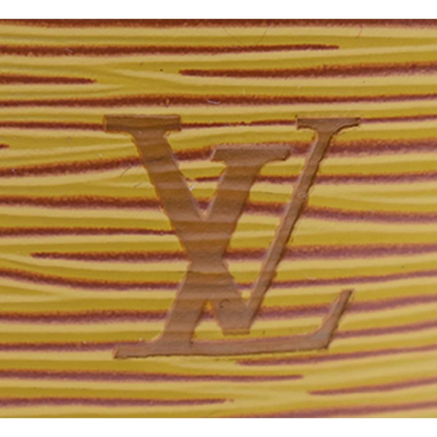 LOUIS VUITTON Saint Jacques Epi Leather Shoulder Bag Yellow