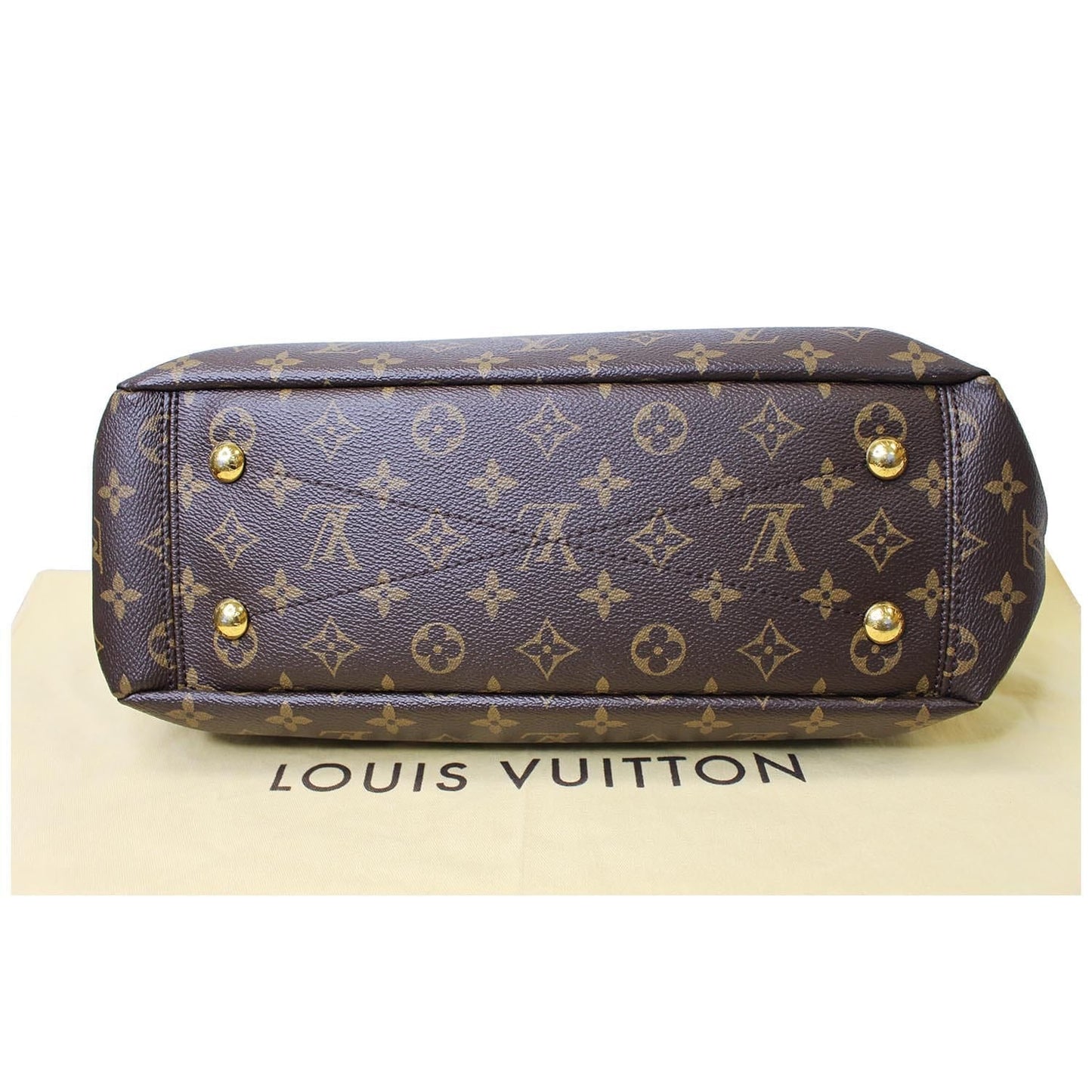 LOUIS VUITTON Pallas Chain Shopper Monogram Canvas Shoulder Bag Cherry