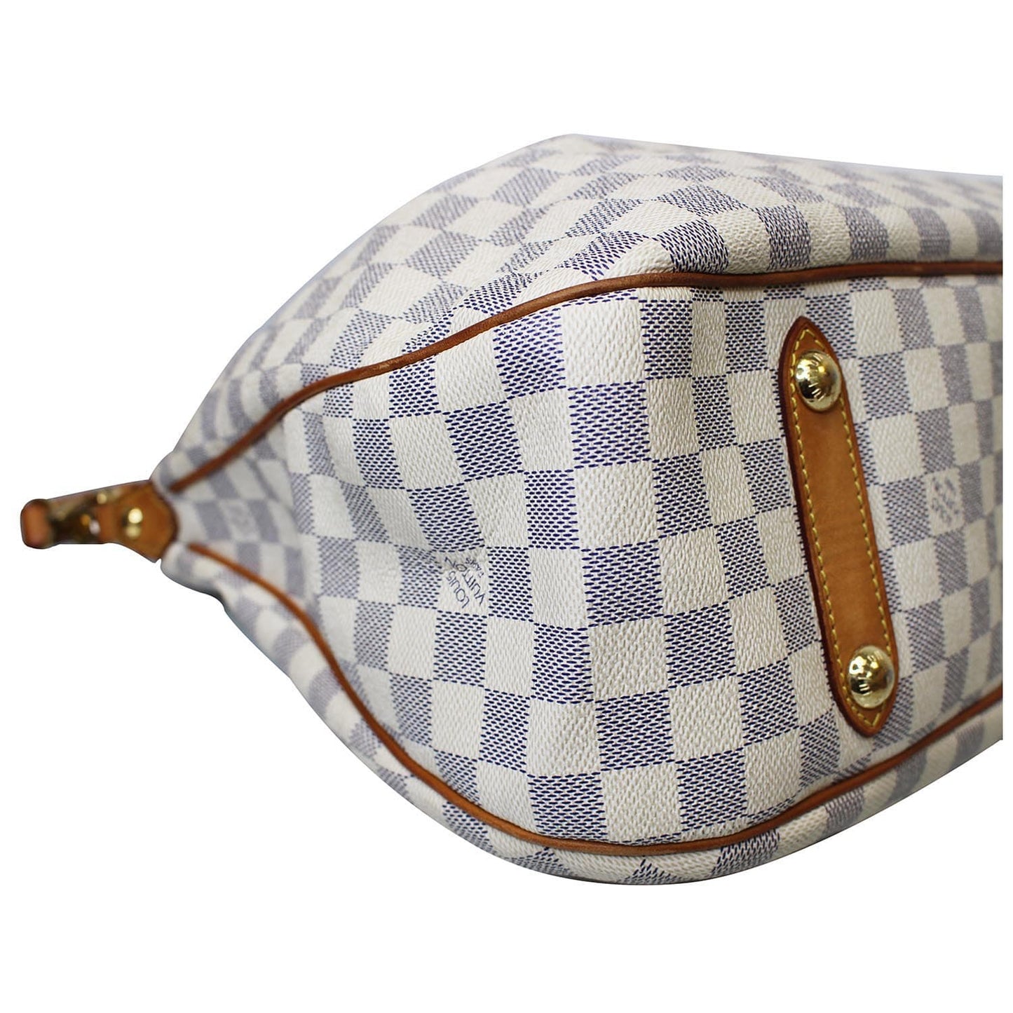 LOUIS VUITTON Siracusa GM Damier Azur Shoulder Bag White - 15% OFF