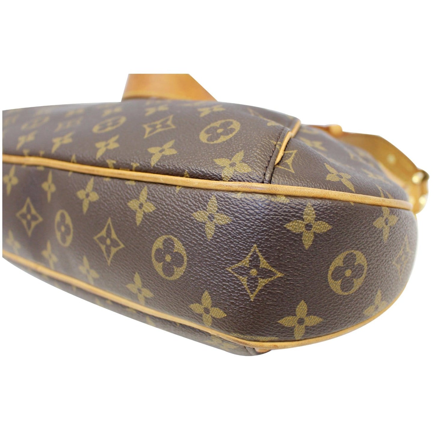 LOUIS VUITTON Thames PM Monogram Canvas Shoulder Bag Brown