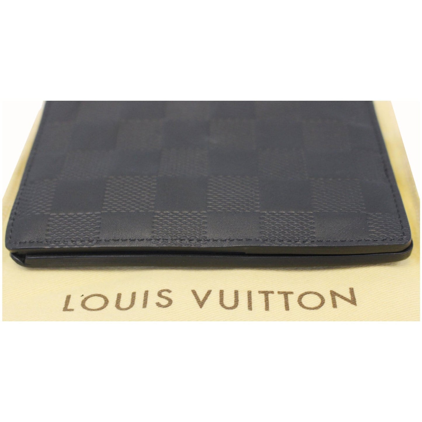 LOUIS VUITTON Pocket Organizer Damier Infini Black