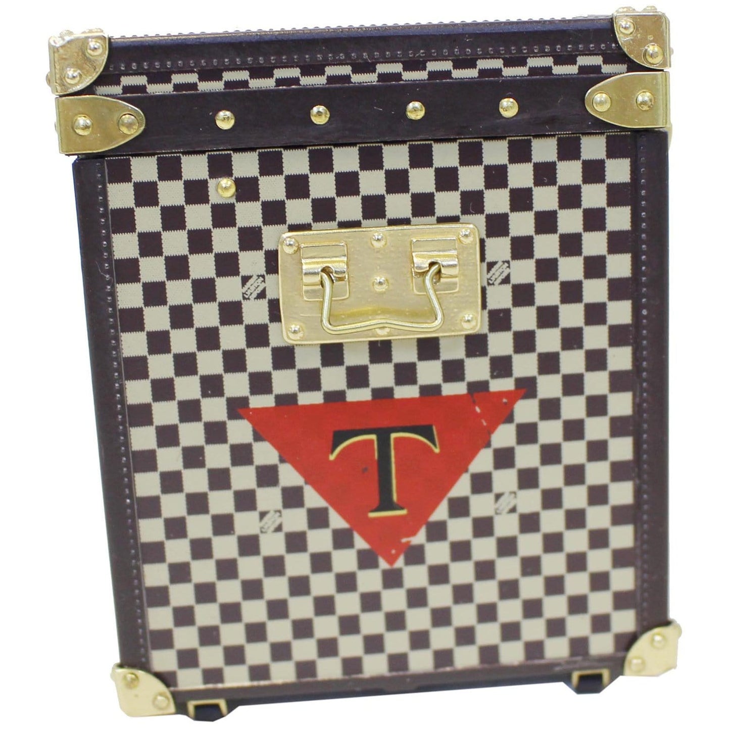 LOUIS VUITTON Mini Malle Chapeaux Damier Jewelry Box