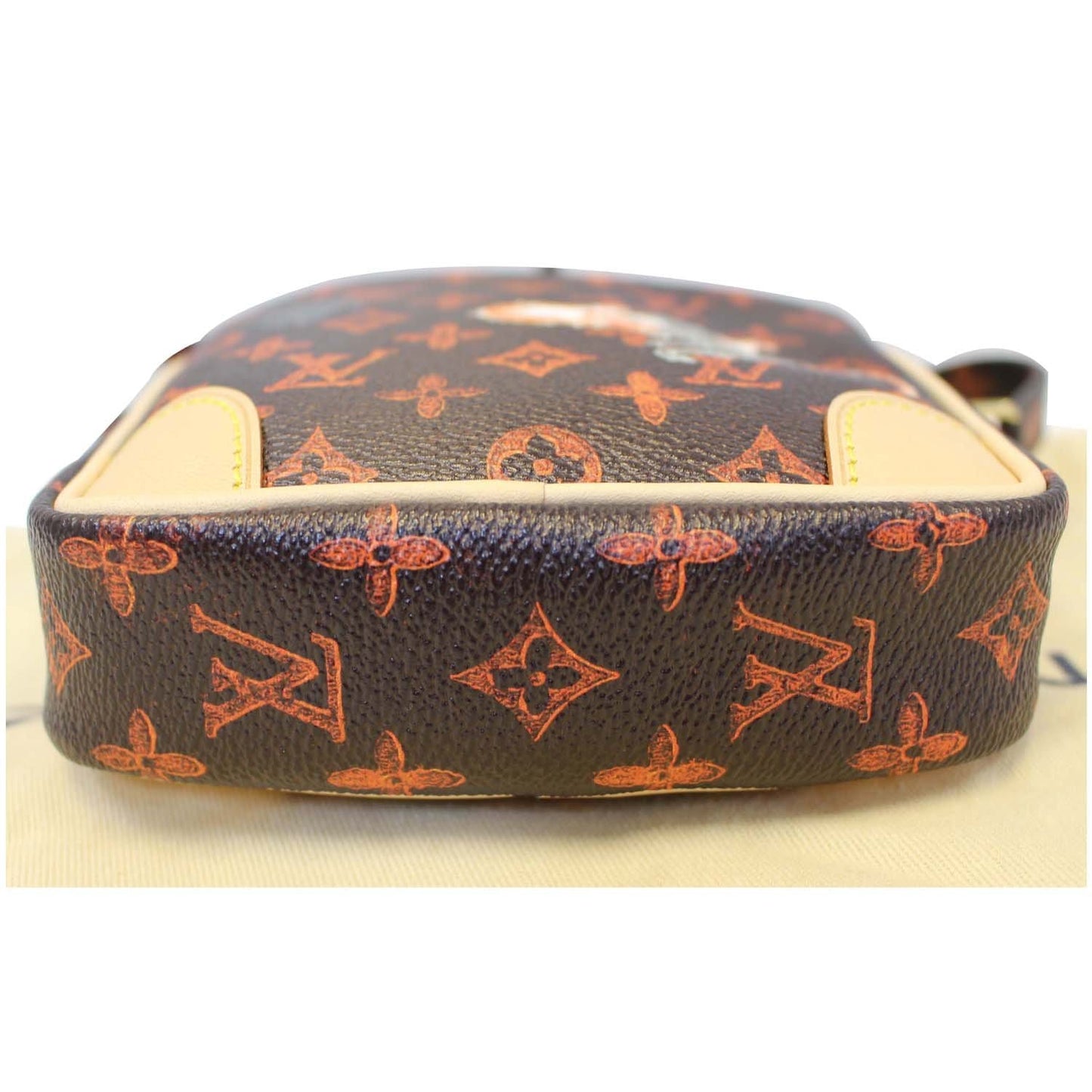 LOUIS VUITTON Paname Monogram Grace Coddington Catogram Shoulder Bag