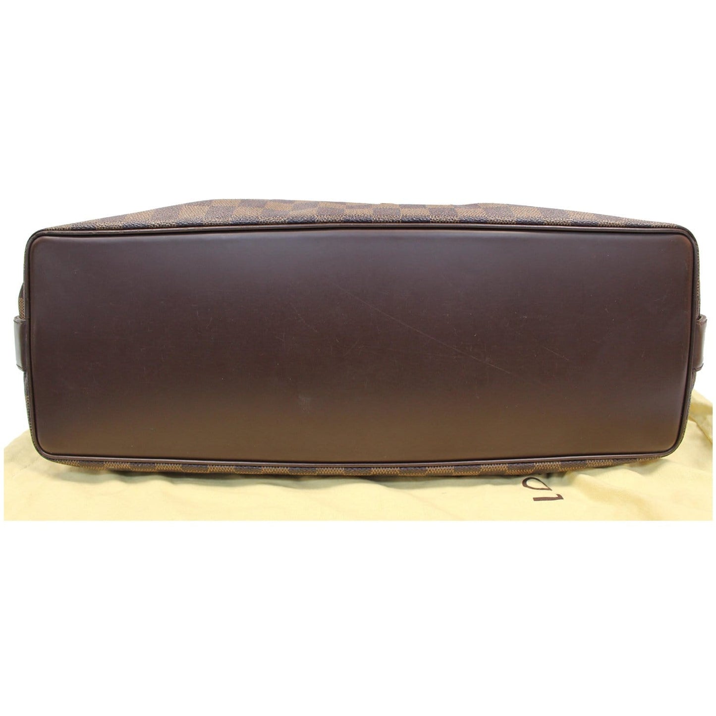 LOUIS VUITTON Chelsea Damier Ebene Shoulder Bag Brown