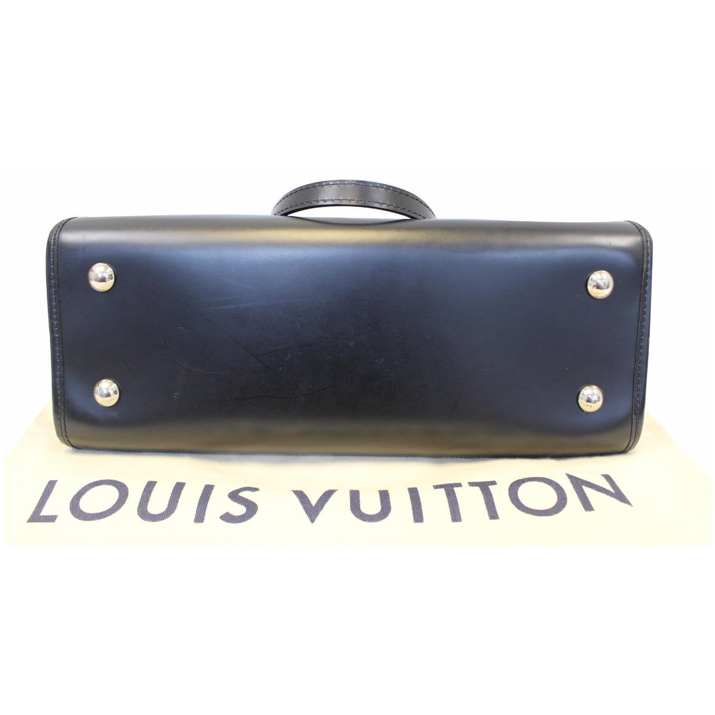 LOUIS VUITTON Madeleine GM Epi Leather Shoulder Bag Black