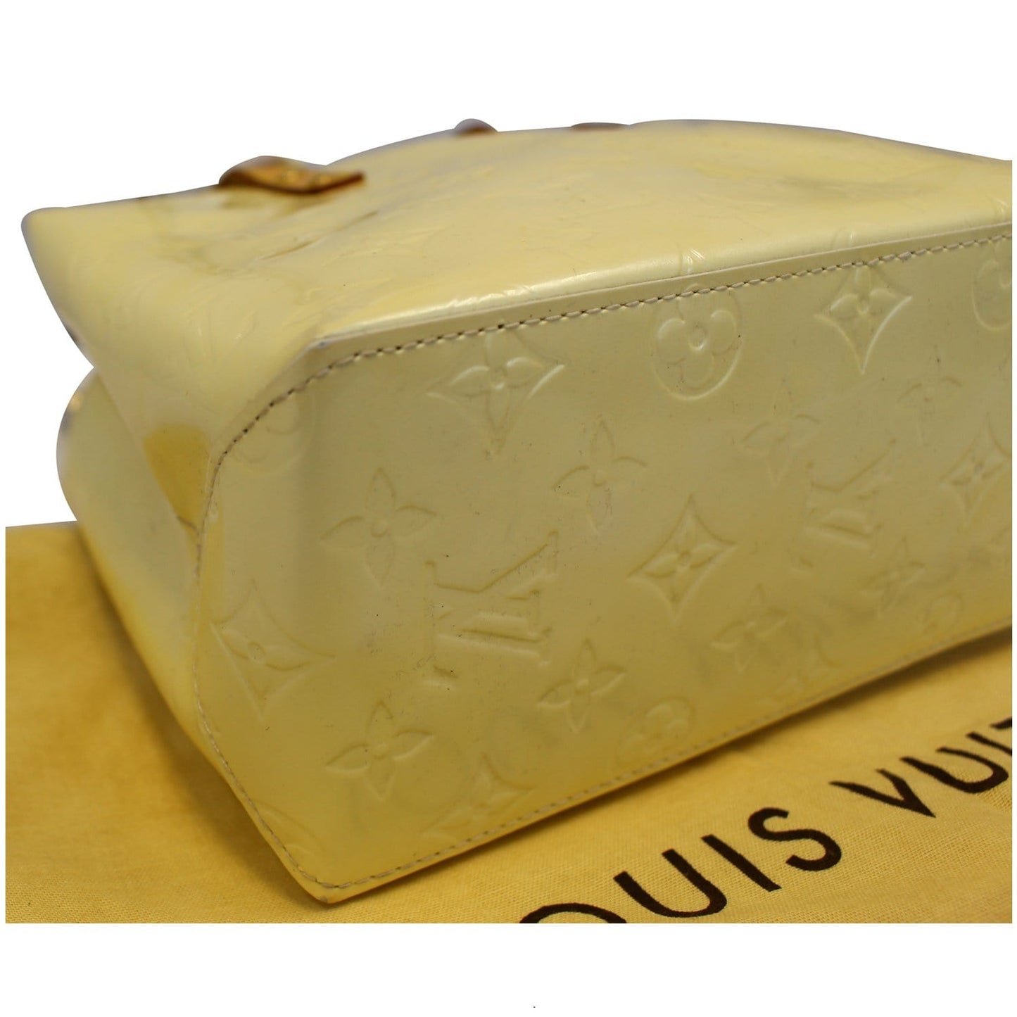 LOUIS VUITTON Reade PM Monogram Vernis Tote Bag Ivory