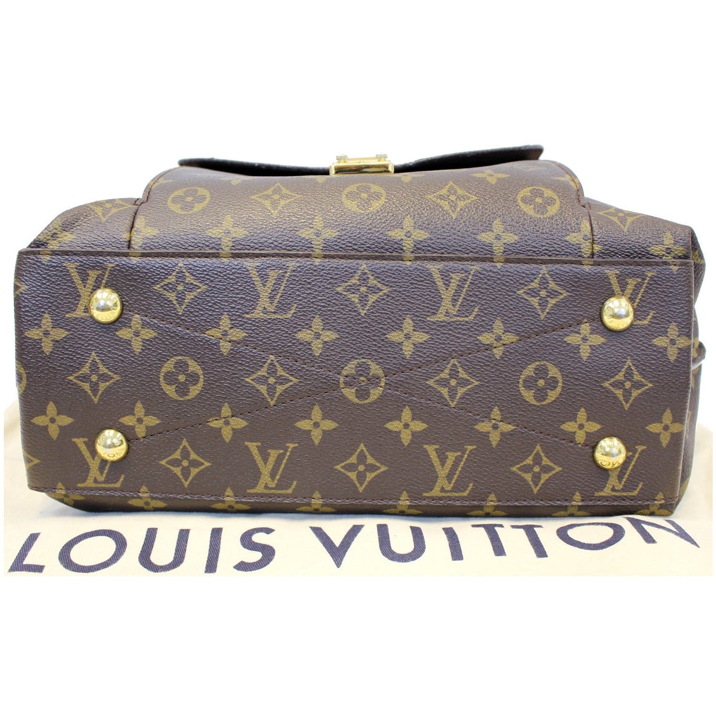 LOUIS VUITTON Metis Hobo Monogram Canvas Shoulder Bag Brown