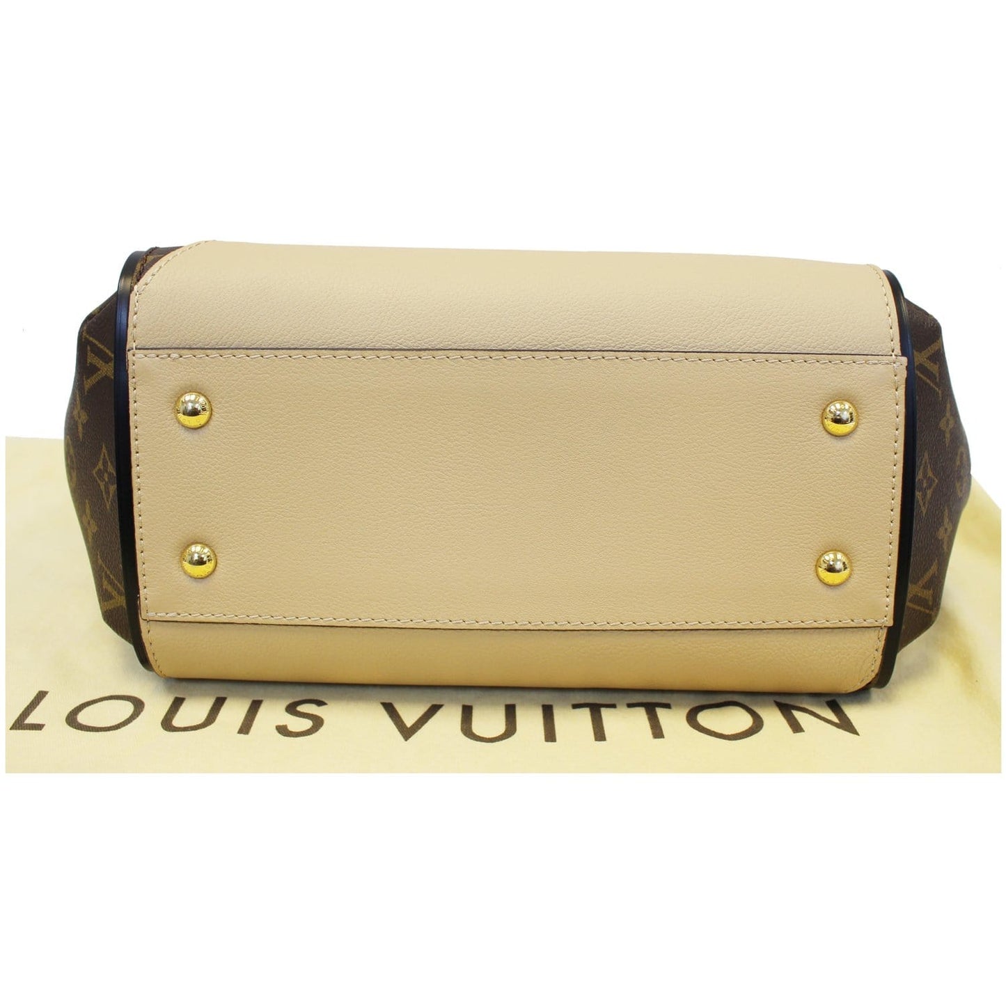 LOUIS VUITTON Kimono Monogram Calfskin Tote Bag Dune