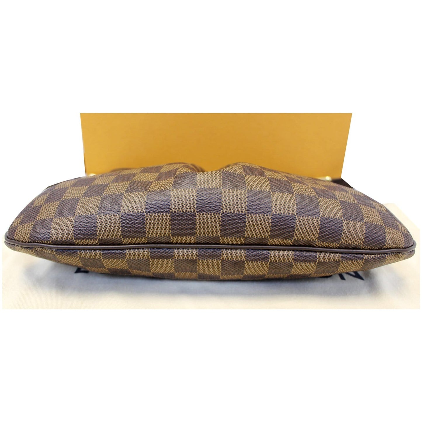 LOUIS VUITTON Bloomsbury PM Damier Ebene Crossbody Bag Brown