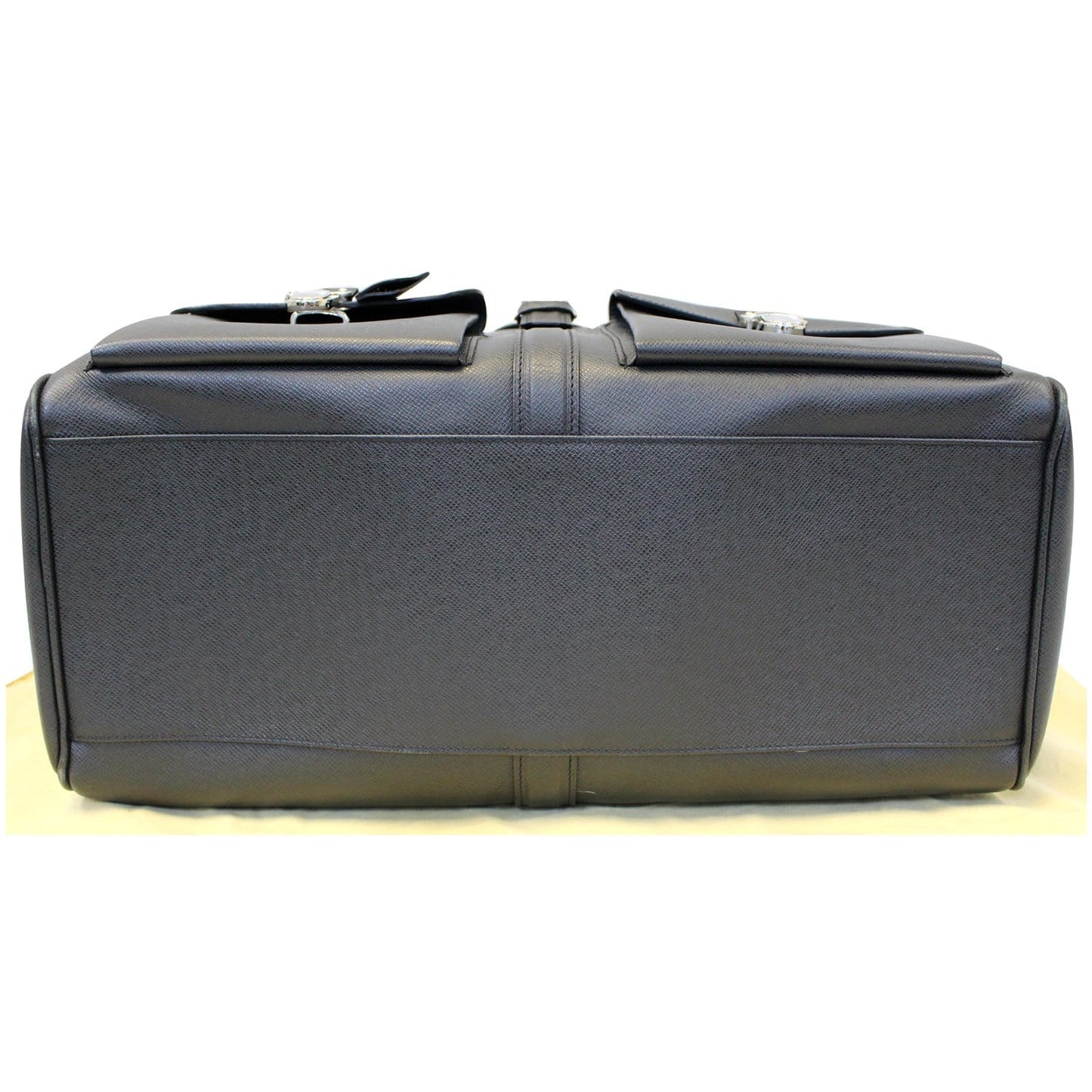 LOUIS VUITTON Ivan Taiga Leather Carry On Travel Bag Ardoise