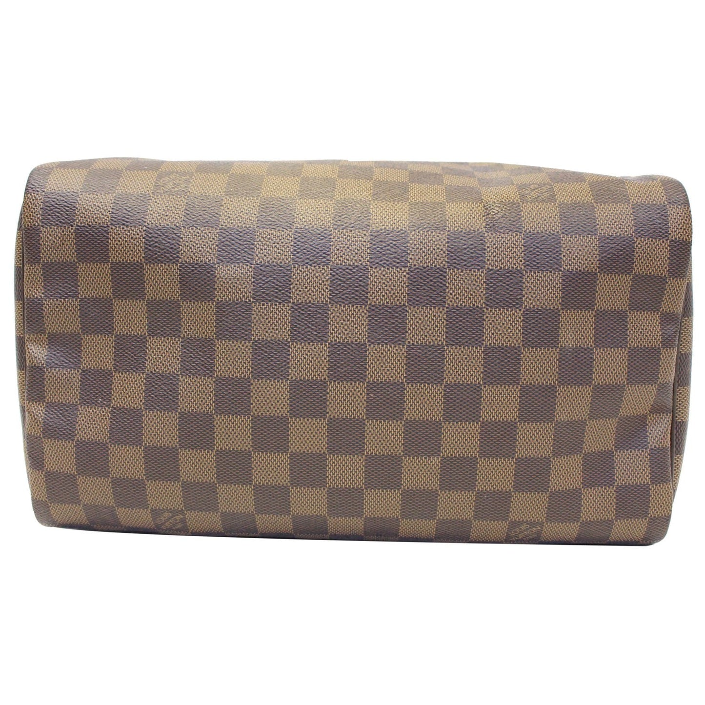 LOUIS VUITTON Speedy 30 Damier Ebene Satchel Bag Brown