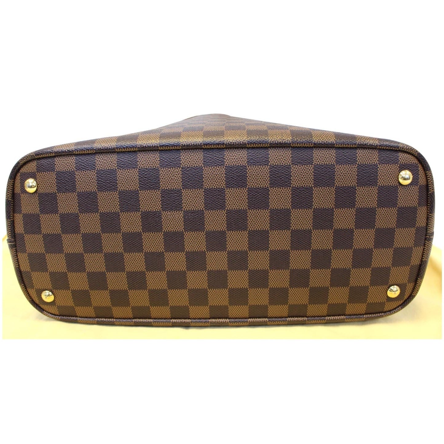 LOUIS VUITTON Kensington Damier Ebene Shoulder Handbag
