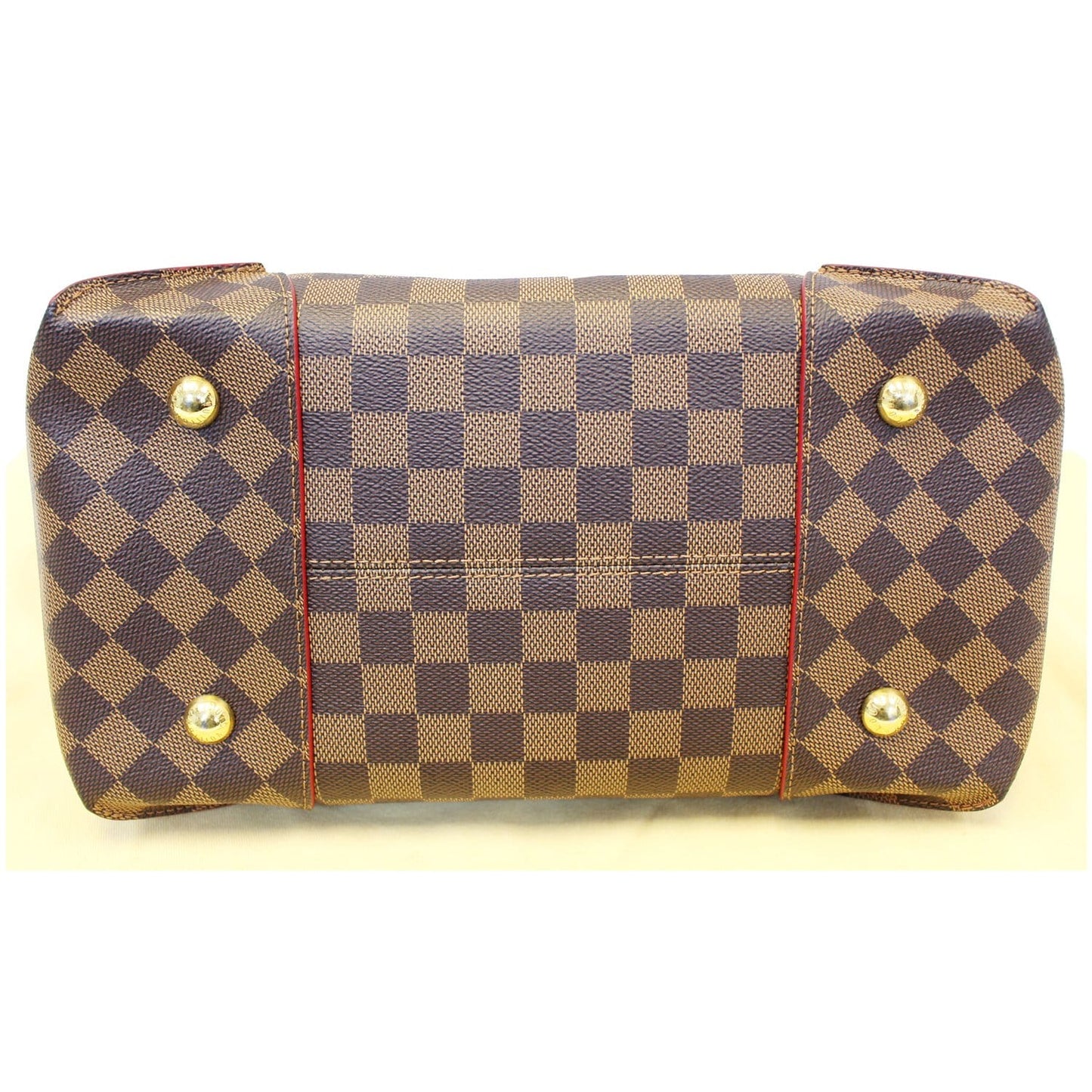 LOUIS VUITTON Caissa MM Damier Ebene Tote Bag