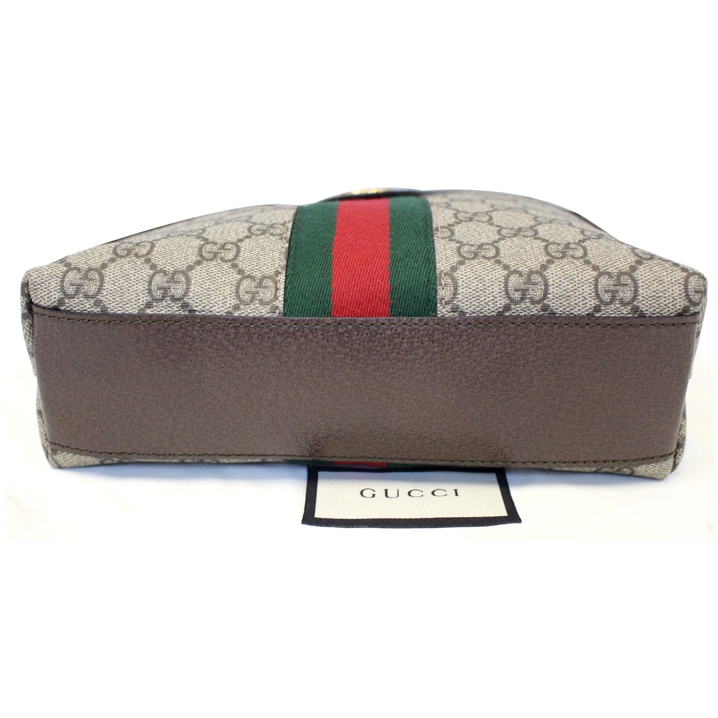 GUCCI Ophidia GG Supreme Canvas Small Shoulder Bag Beige 499621